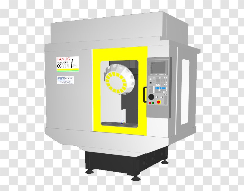 Machine FANUC CAMplete TruePath Computer Numerical Control マシニングセンタ - Cnc Transparent PNG