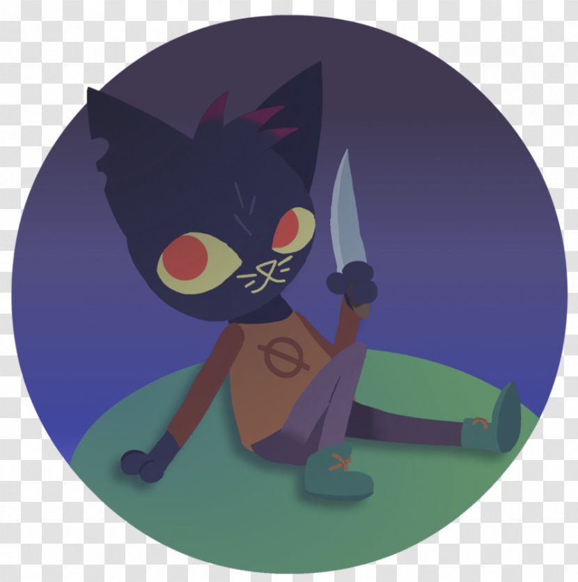 Night In The Woods Knife Fight Whiskers Combat - Art Transparent PNG