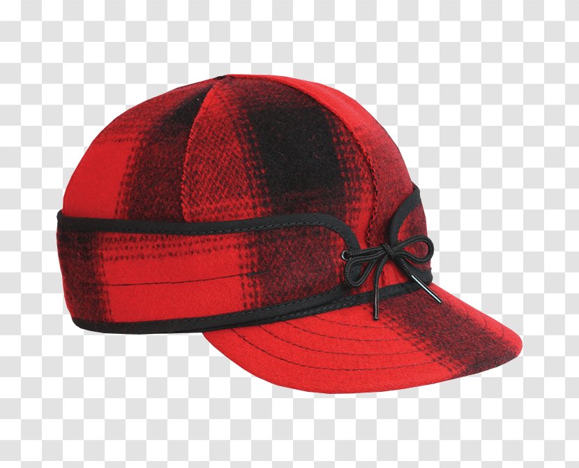 Stormy Kromer Cap Hat Wool Upper Peninsula Of Michigan - Newsboy - Red And Black Plaid Coat Transparent PNG