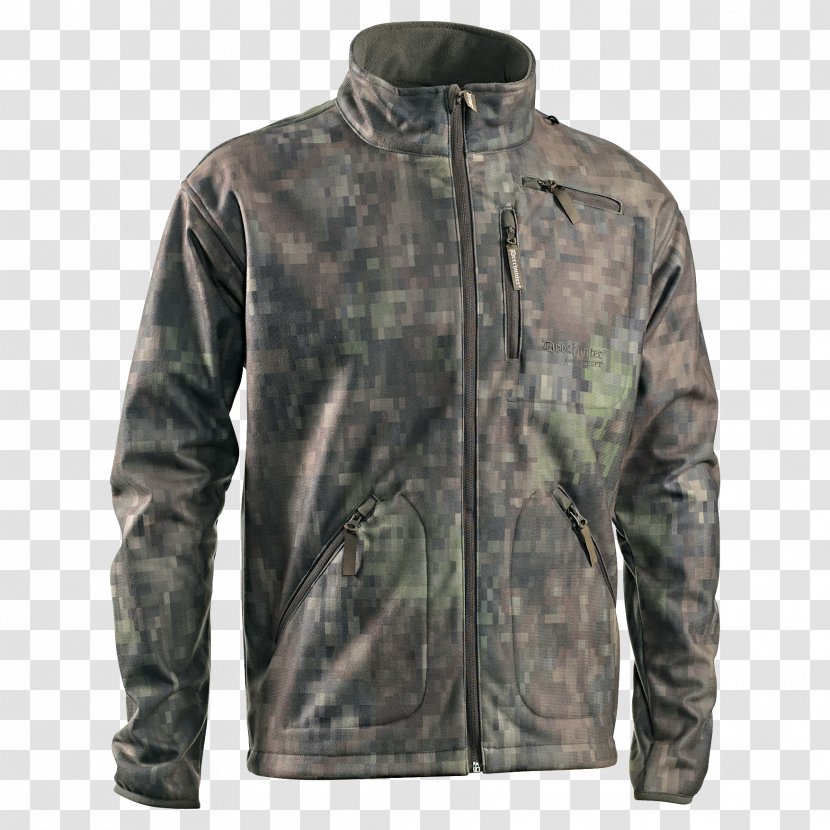 Fleece Jacket Polar Clothing Camouflage Transparent PNG
