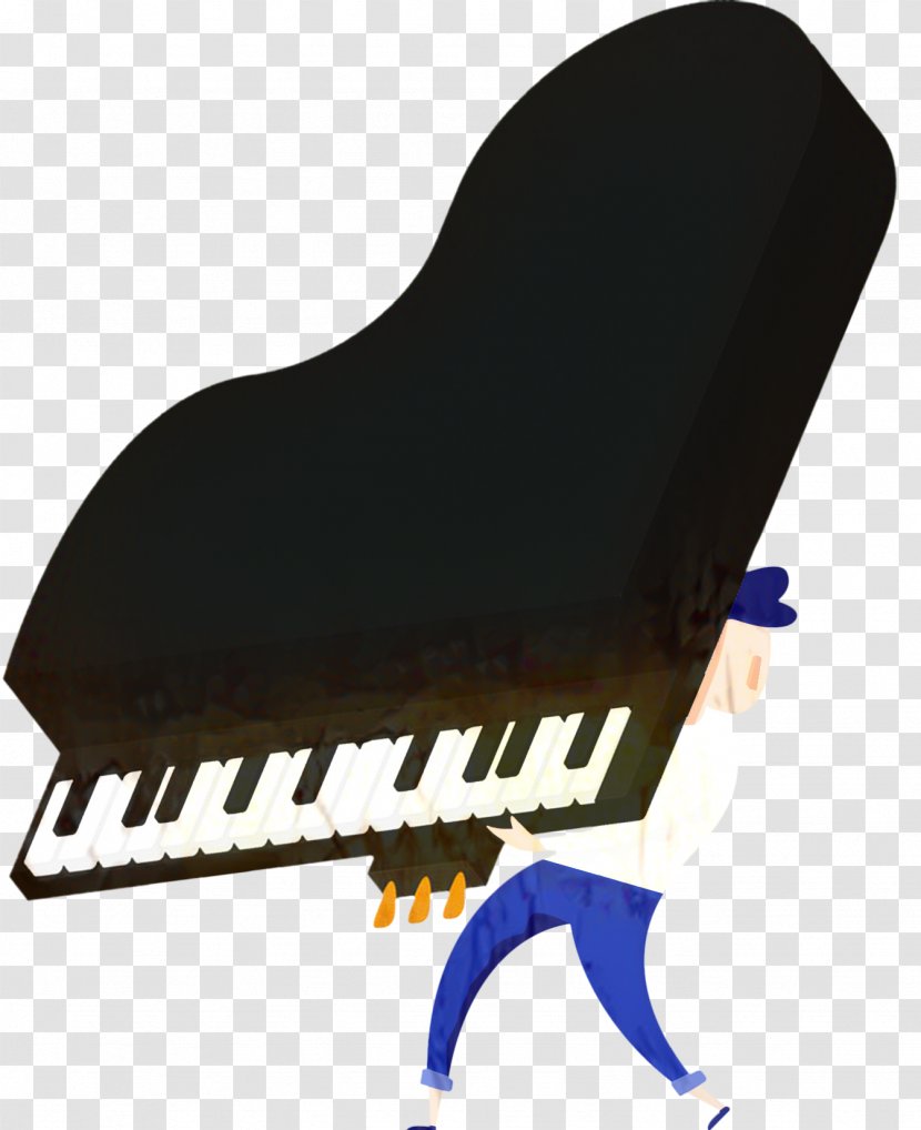 Piano Cartoon - Pianist - Electronic Instrument Transparent PNG