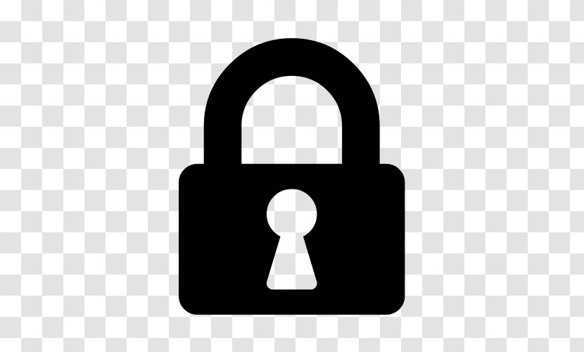 Font Awesome Physical Security - Padlock - Secure Societely Transparent PNG