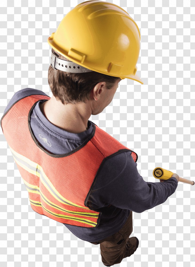 Information Schonstedt Instrument Company Hard Hats Construction Worker Image - Library - Over The Shoulder Shot Transparent PNG