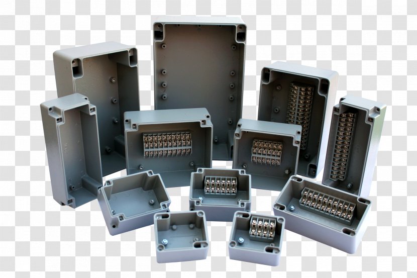 Junction Box Aluminium Electronics Industry Transparent PNG