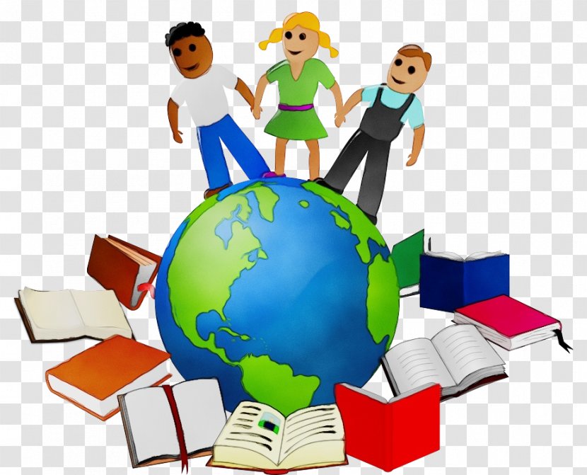 Clip Art Sharing Globe World Collaboration - Team - Earth Transparent PNG