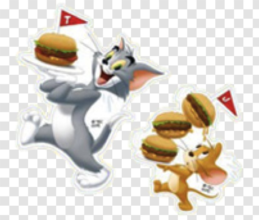 Tom And Jerry McDonald's Happy Meal Food Hamburger - Drink Transparent PNG
