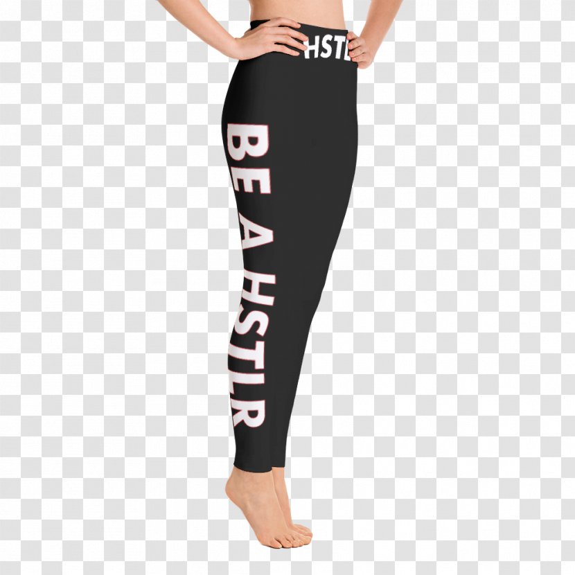 Yoga Pants T-shirt Leggings Clothing - Black Transparent PNG