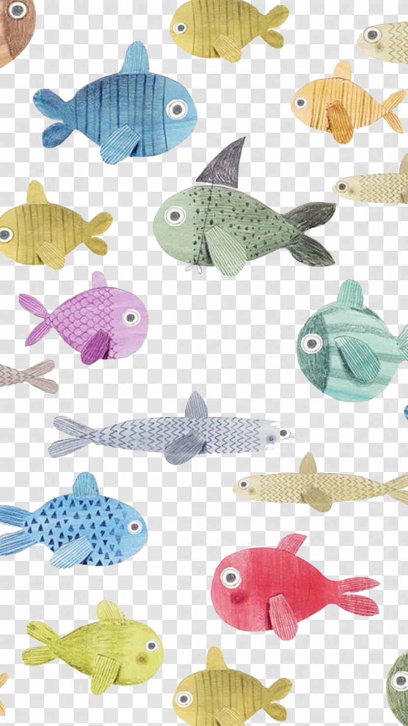 Drawing Watercolor Painting Illustrator Art Illustration - Photography - Color Fish Transparent PNG