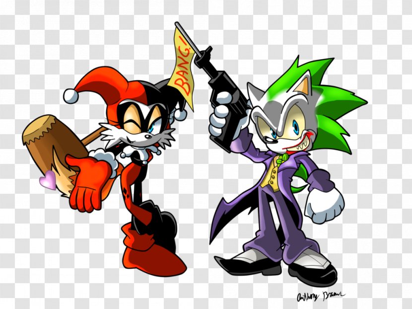 Joker Harley Quinn Sonic The Hedgehog Ariciul - Boy Whispers Fox To Transparent PNG