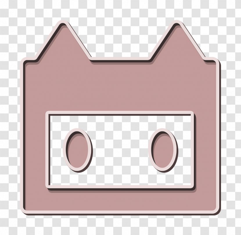 Github Icon Octocat Social - Meter - Smile Pink Transparent PNG
