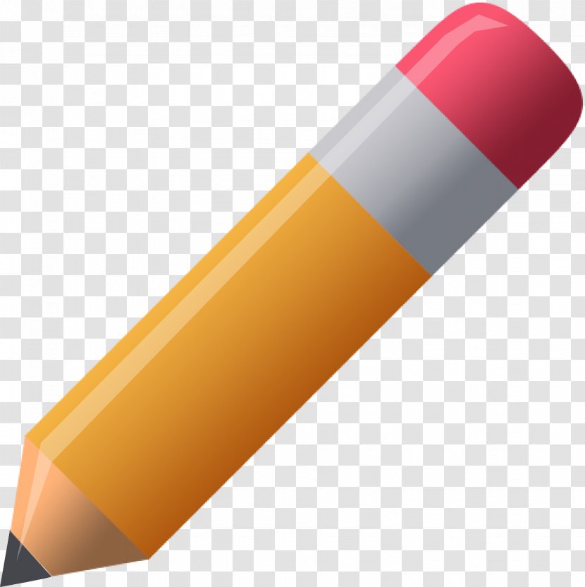 Pencil Drawing Eraser Clip Art - Plum Transparent PNG