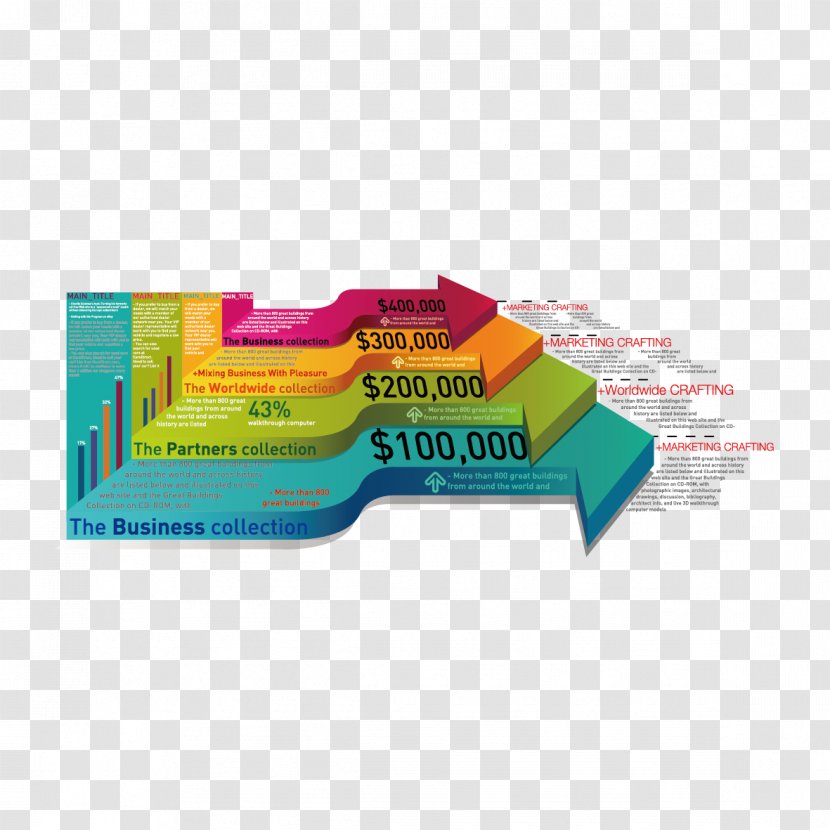 Chart Euclidean Vector Adobe Illustrator - Table - Three-dimensional Material Arrow Ppt Transparent PNG