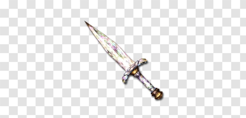 Dagger Granblue Fantasy Sword Weapon Blade Transparent PNG