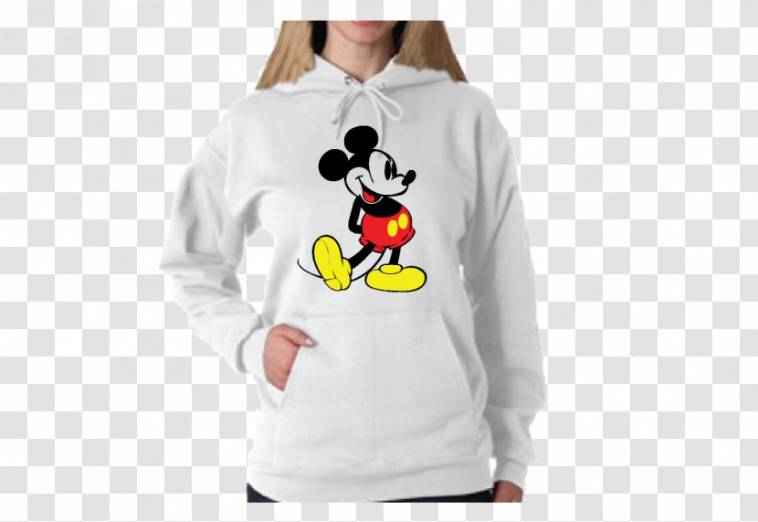 Hoodie T-shirt Minnie Mouse Sweater - Sleeve - Mickey Birthday Transparent PNG