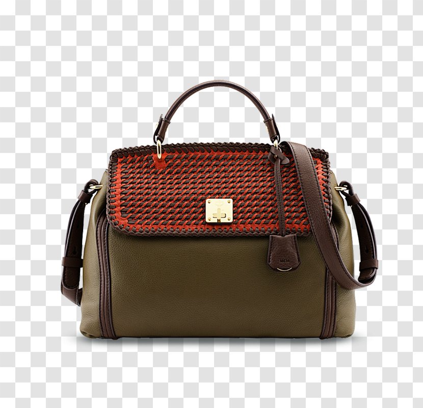 Handbag Leather MCM Worldwide Satchel - Bag Transparent PNG