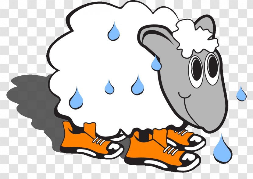 Sweaty Sheep Perspiration Exercise T-shirt - Artwork Transparent PNG