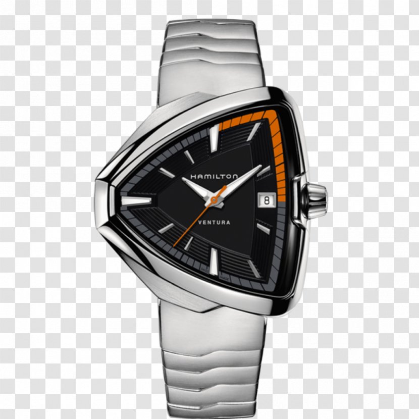 Ventura Hamilton Watch Company Elvis 80 Quartz Clock - Accessory - Watches Transparent PNG