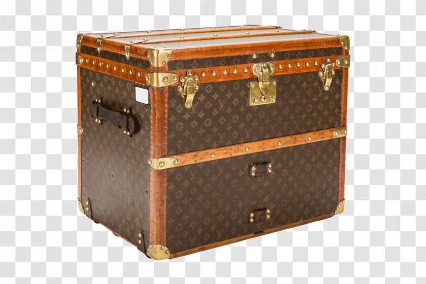 Trunk Louis Vuitton Suitcase Travel Bag - Goyard Transparent PNG