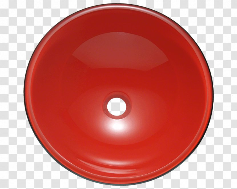 Bowl Sink Red Glass - Black Transparent PNG