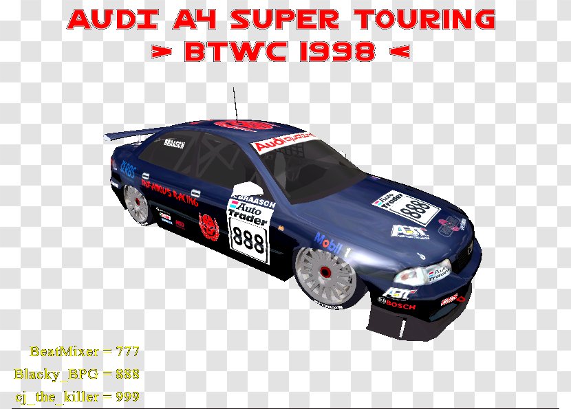 Touring Car Racing Model Auto - Race Transparent PNG