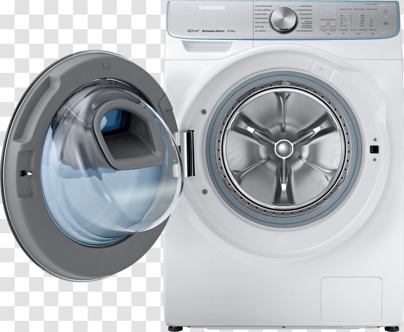 Samsung WW8800 QuickDrive Washing Machines Laundry - Wheel Transparent PNG
