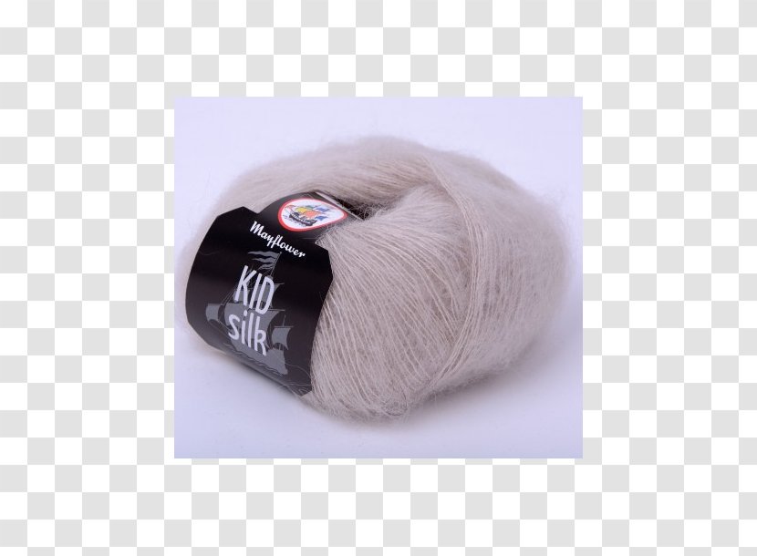 Silk Yarn Turquoise Beige Fur - Mayflower Transparent PNG
