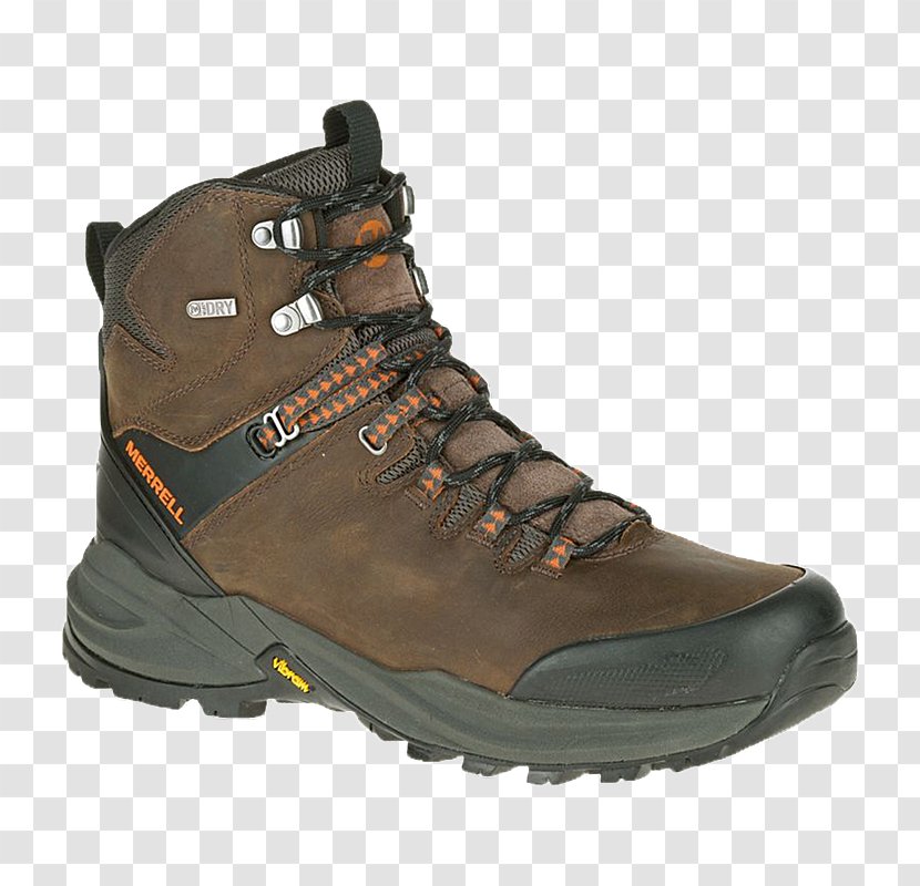 Hiking Boot Merrell Backpacking - Vibram - Boots Transparent PNG