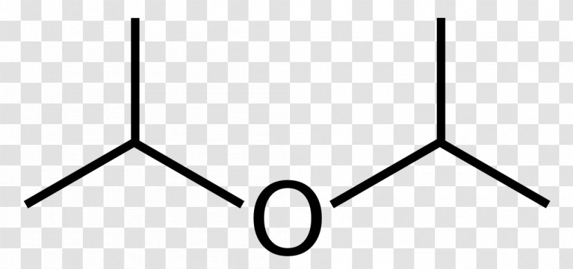Diisopropyl Ether Structural Formula Di-n-propyl Isopropyl Alcohol - Silhouette - Tree Transparent PNG
