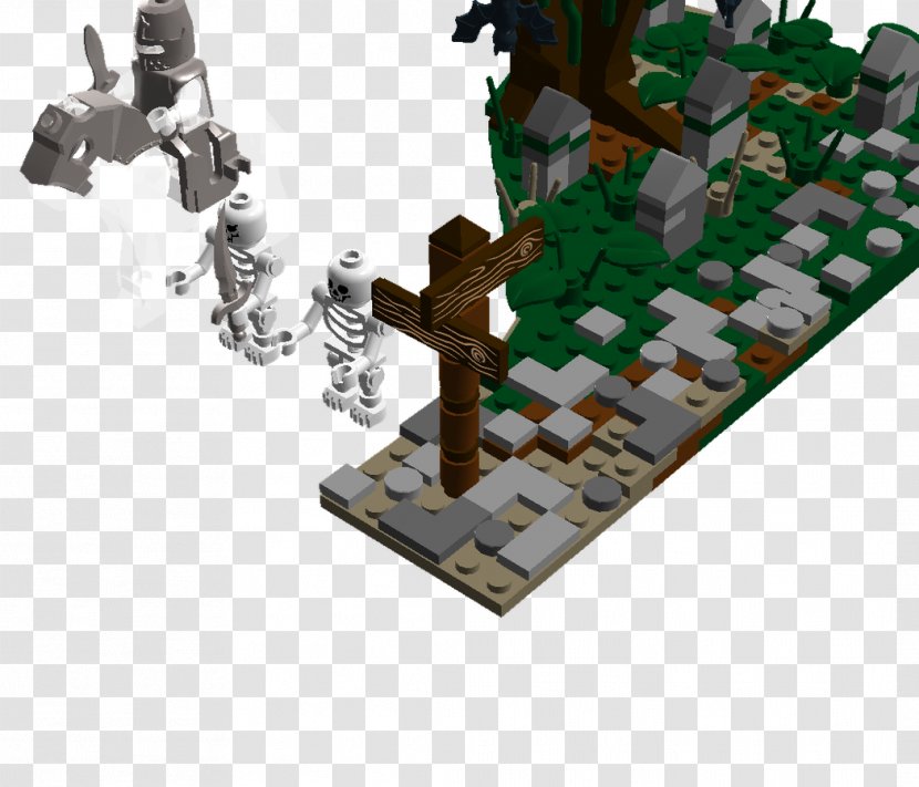 Lego Ideas The Group Toy Cemetery - Grave - Tombstone Heart Transparent PNG