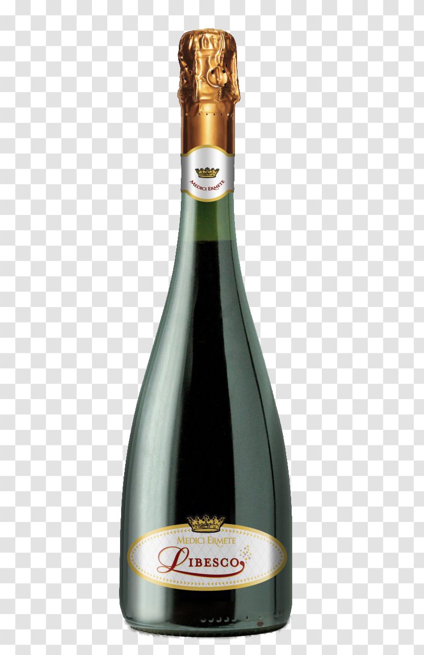 Champagne Lambrusco Reggiano DOC Wine Medici Ermete & Figli Srl - Watercolor - Shopping Dusseldorf Germany Transparent PNG