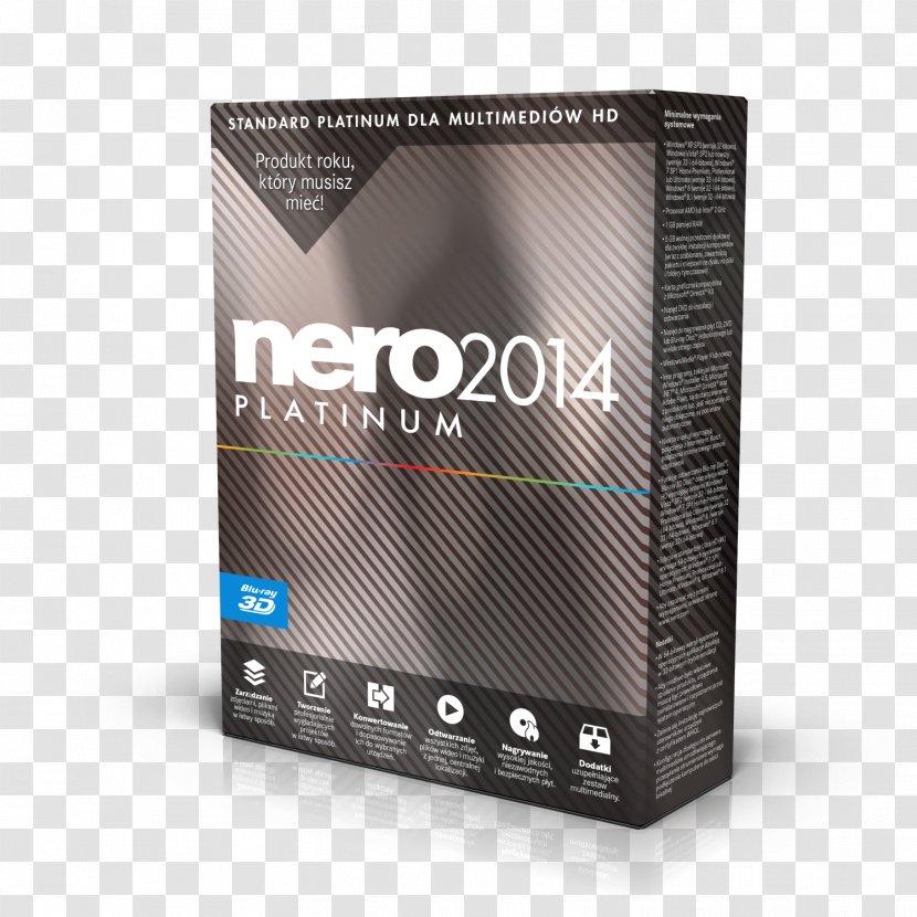 Blu-ray Disc Nero Multimedia Suite Burning ROM Computer Software Vision - Dvd Transparent PNG
