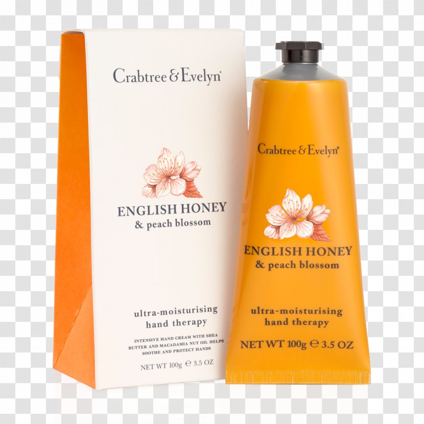 Crabtree & Evelyn Cream Hand Skin Lotion - Therapy Transparent PNG