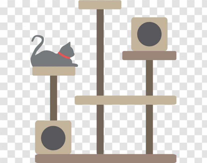 Cat Tree Clip Art Furniture Transparent PNG