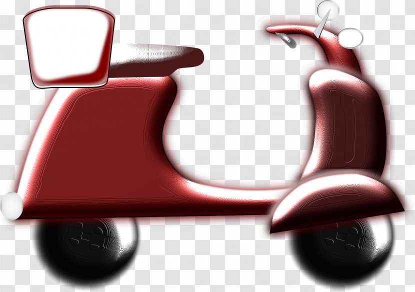 Car Cartoon - Motorcycle - Motorized Scooter Moped Transparent PNG