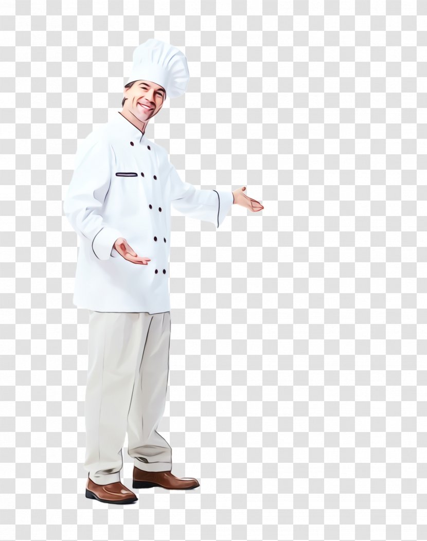 Cook Chef's Uniform Chef Chief - Chefs - Costume Sleeve Transparent PNG