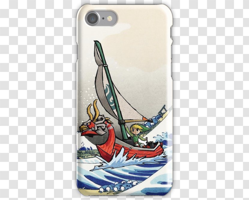 The Legend Of Zelda: Wind Waker Great Wave Off Kanagawa Desktop Wallpaper - Sea Transparent PNG