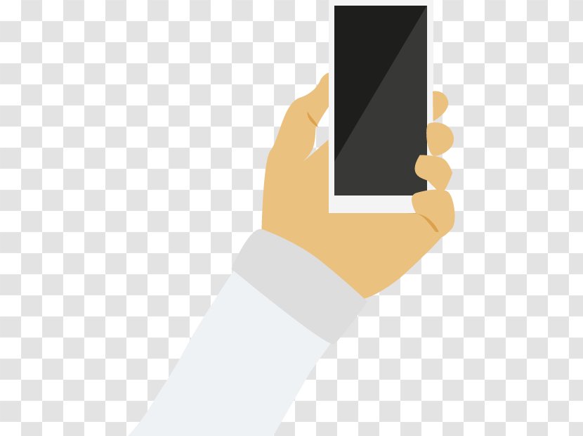 Euclidean Vector Mobile Phone Icon - Hand - Holding The Transparent PNG