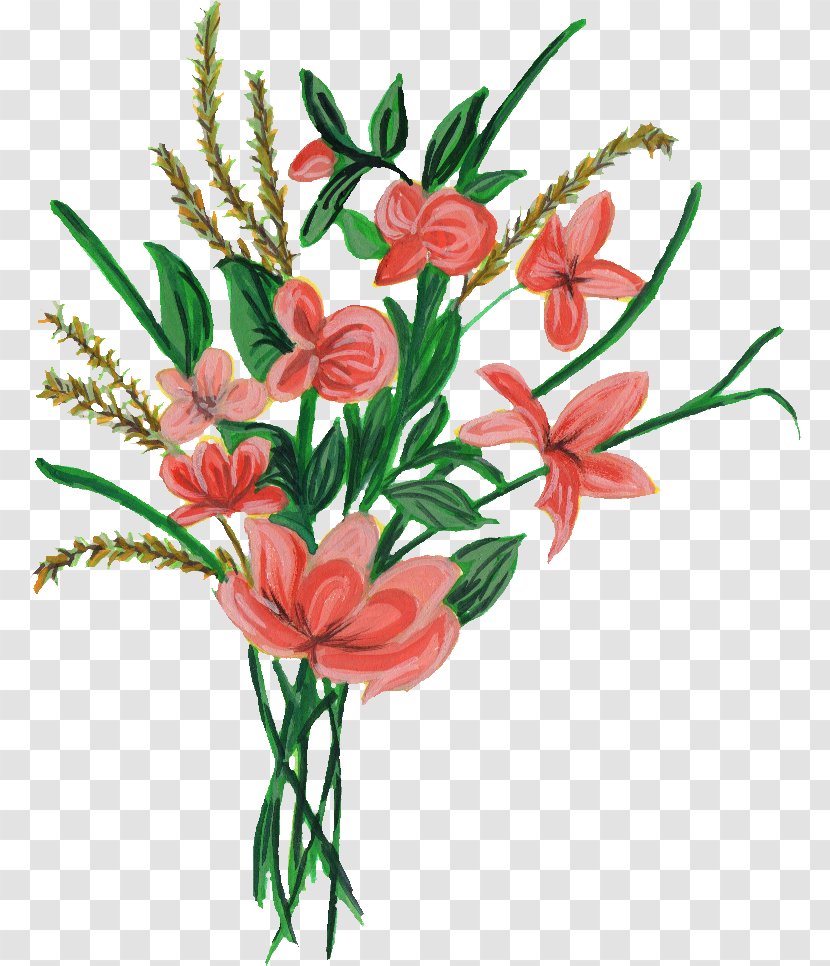 Flower Bouquet Floral Design Floristry - Paint Transparent PNG