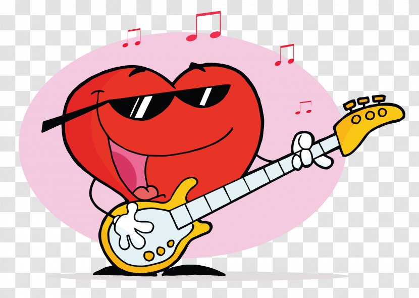 Guitar Royalty-free Clip Art - Cartoon - Religious Valentines Cliparts Transparent PNG