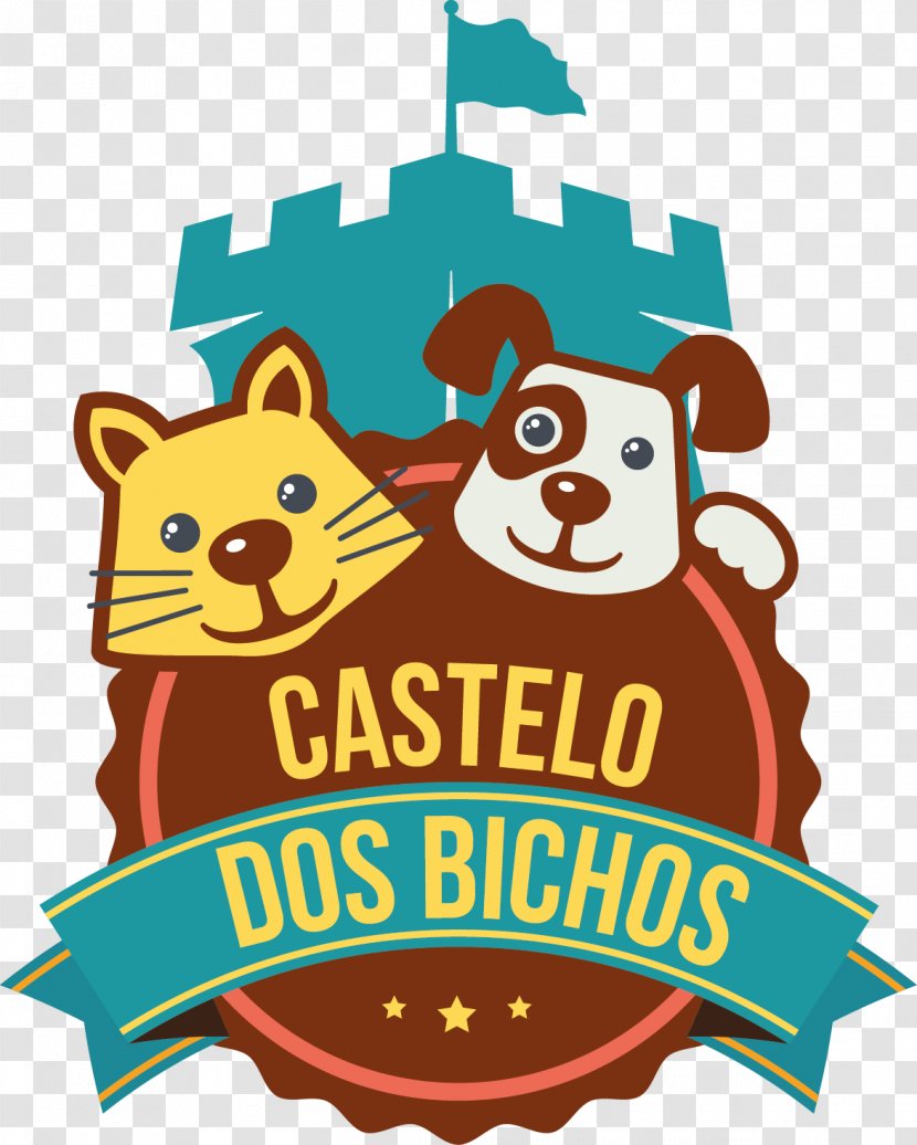 Dog Pet Shop Logo Label Castelo Dos Bichos Transparent PNG