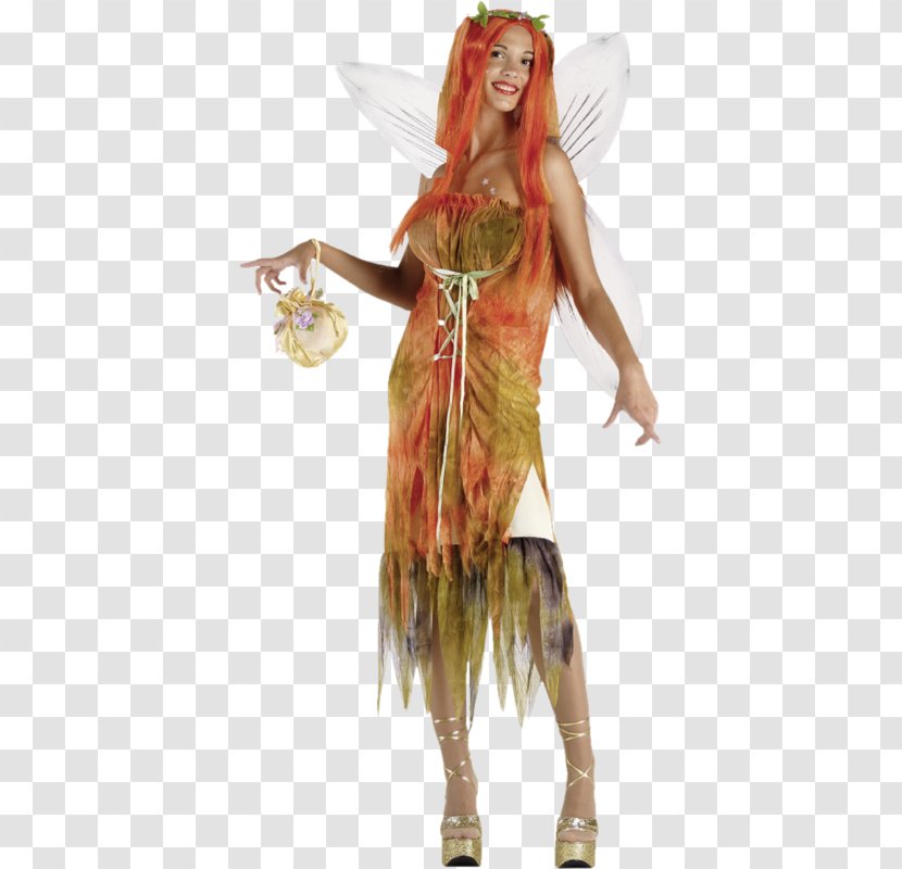 Fairy Costume Design Elf Dress - Fictional Character Transparent PNG