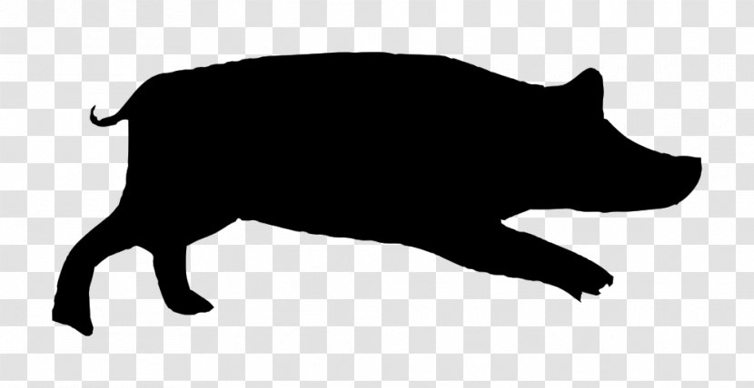 Co Pig Silhouette Clip Art - Like Mammal Transparent PNG