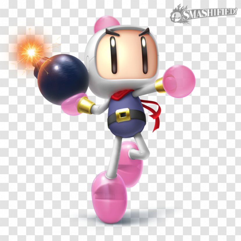 Super Smash Bros. For Nintendo 3DS And Wii U Bomberman 2 Video Game - Mama Love Transparent PNG