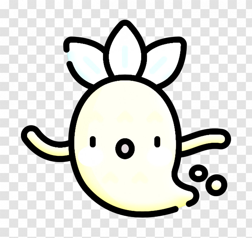 Ghost Icon Pineapple Character Icon Transparent PNG