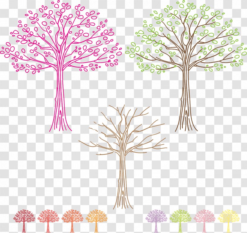 Twig Flowering Dogwood Clip Art Tree Maple - Floral Design Transparent PNG