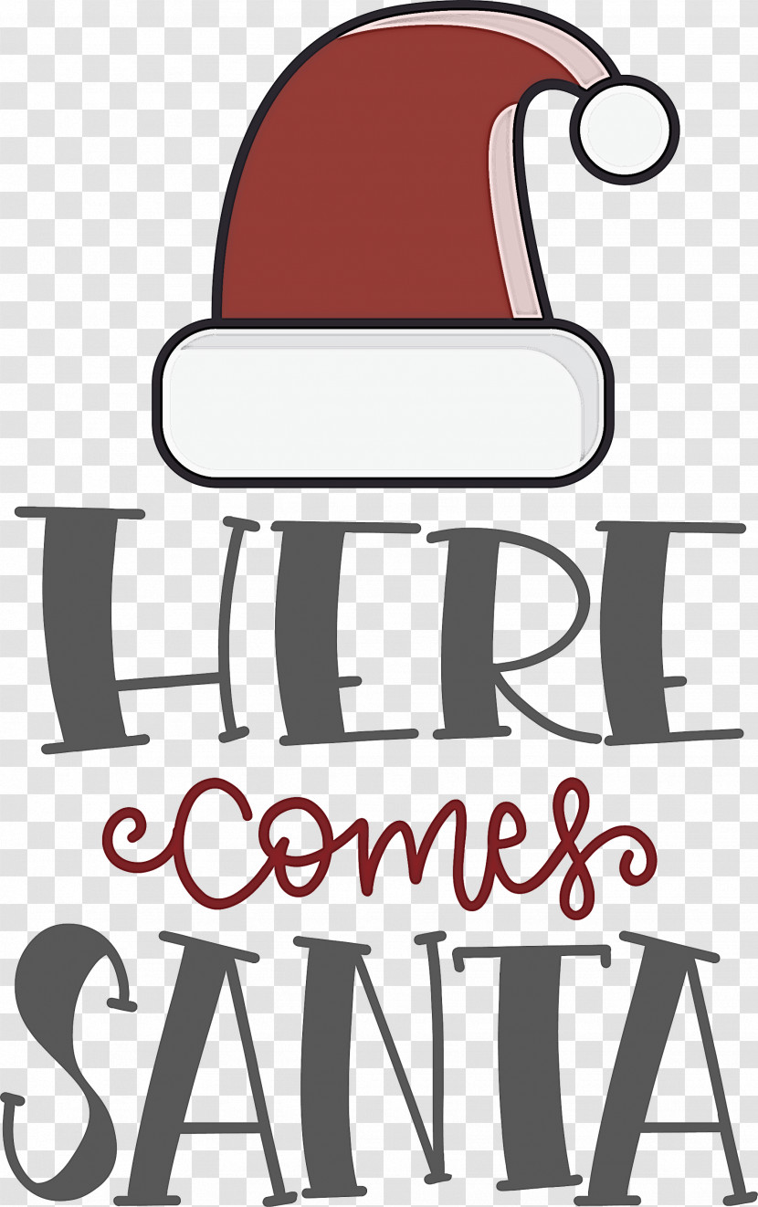 Here Comes Santa Santa Christmas Transparent PNG