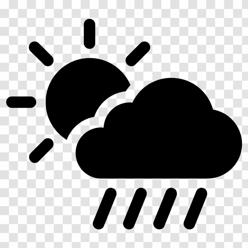 Weather Forecasting Wet Season - Black Transparent PNG