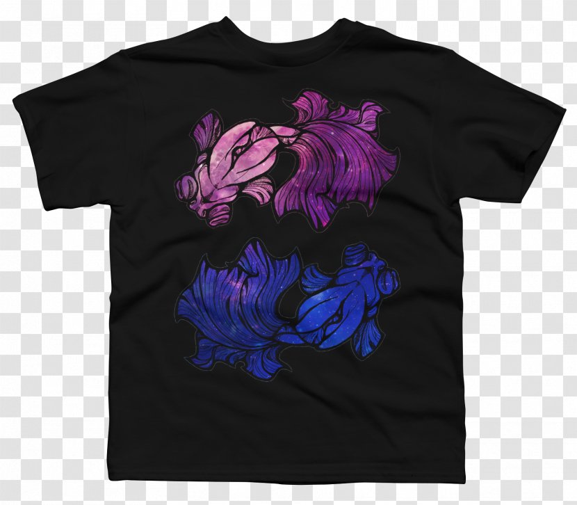 T-shirt Clothing Design By Humans - Sleeve - Pisces Transparent PNG