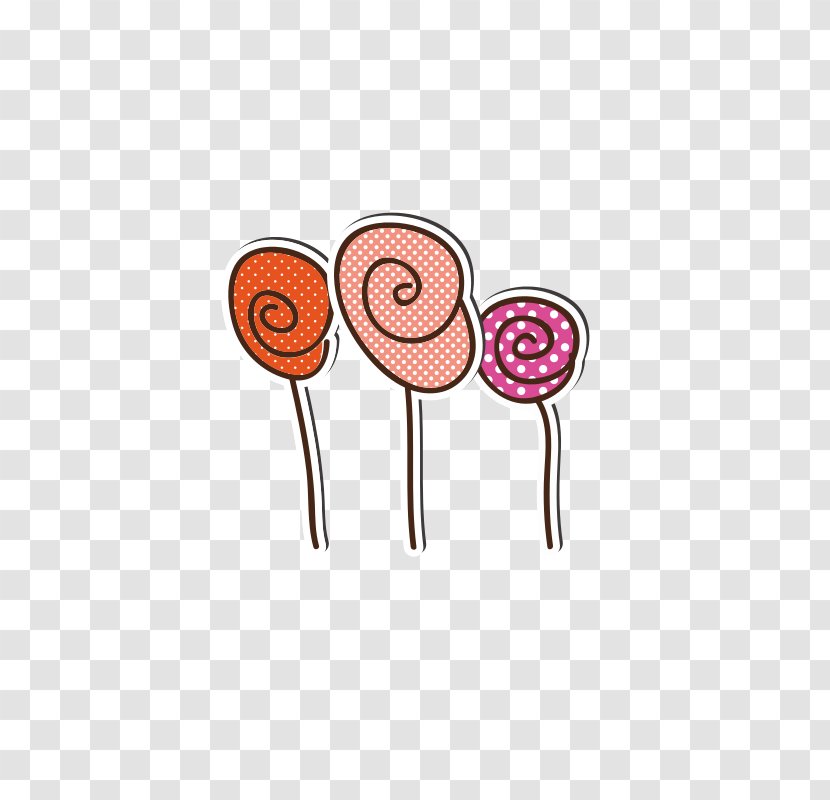 Cartoon Clip Art - Lollipop - Three Cute Transparent PNG