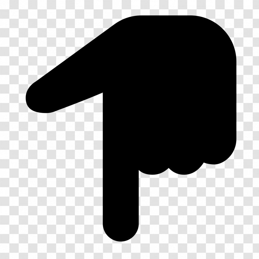 Middle Finger Hand Thumb Signal - Pdf Transparent PNG